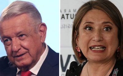 AMLO “alcahuete con los corruptos de su gobierno”, acusa Xóchitl