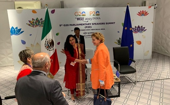 Reafirman Ana Lilia Rivera y Nicola Beer asociación estratégica entre Congreso mexicano y Parlamento Europeo