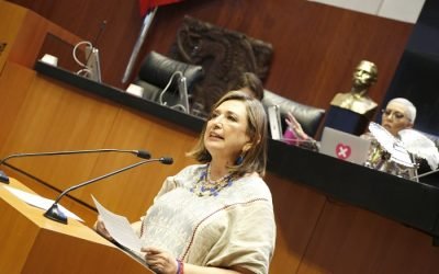 Comparece Xóchitl Gálvez ante la UNAM