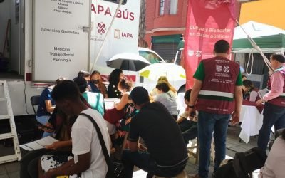 BRINDA SEDESA ATENCIÓN MÉDICA GRATUITA A PERSONAS EN SITUACIÓN VULNERABLE EN LA ALCALDÍA CUAUHTÉMOC, A TRAVÉS DEL IAPA-BÚS