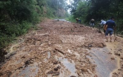DESPLEGÓ SICT PERSONAL Y EQUIPO PARA ATENDER AFECTACIONES DE “OTIS” A INFRAESTRUCTURA CARRETERA EN GUERRERO