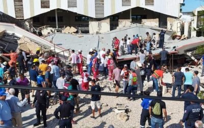 Se colapsa techo de una iglesia en Tamaulipas