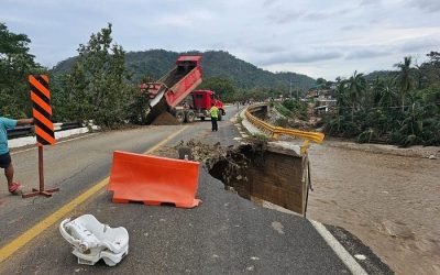 Resuelve SICT principales afectaciones en la Red Carretera de Guerrero dañada por huracán Otis