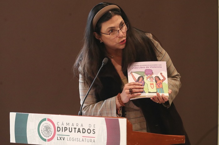 Presentan en Cámara de Diputados la Guía Ilustrada de la Ley General de Acceso de las Mujeres a una Vida Libre de Violencia