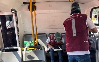 INVEA SUSPENDE 99 UNIDADES DE TRANSPORTE PÚBLICO EN 14 ALCALDÍAS
