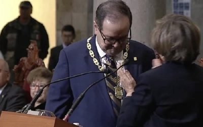 Lomelí Vanegas toma protesta como nuevo rector de la UNAM