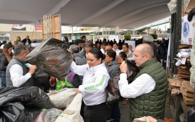Reciclatón 2023 recibe una tonelada de residuos sólidos en Ecatepec