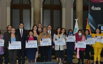 Recibe IECM reconocimiento por su participación en los trabajos de la Red de Protección de Datos Personales de la Ciudad de México