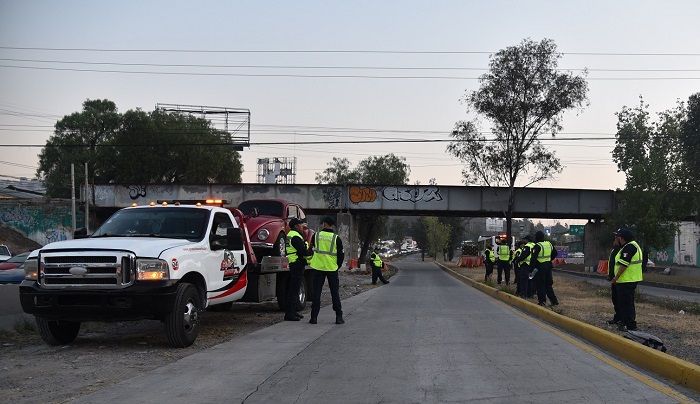 Operativos para evitar invasión al carril confinado del Mexibús son para cuidar la integridad de los usuarios y evitar accidentes