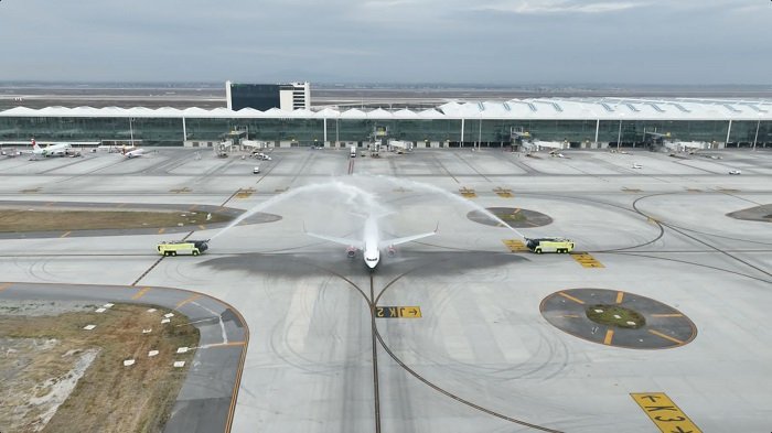 Despega el primer avión de Mexicana de Aviación del AIFA