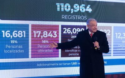 Gobierno de México busca a todas las personas desaparecidas en el país