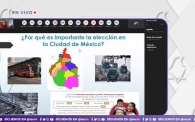Capacita IECM a personas integrantes de su Red de Observación