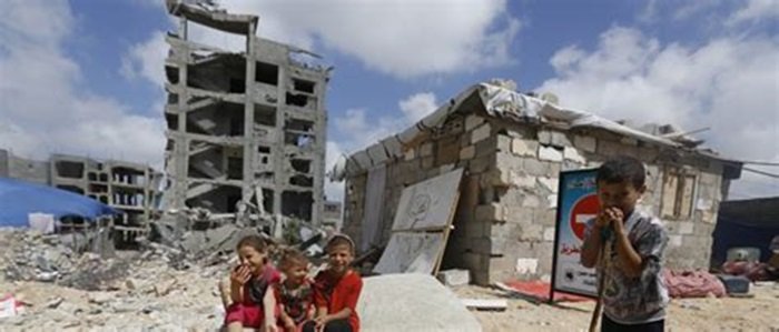 UNICEF alerta sobre un millón de niños desplazados en Gaza