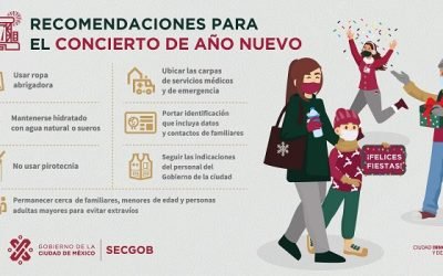 Anuncian autoridades capitalinas operativo por “fiesta de año nuevo 2024”