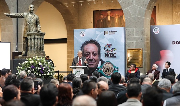 Apoyar y garantizar derechos de boxeadores, piden en homenaje luctuoso a José Sulaimán en el Senado