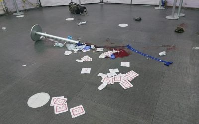 Detienen a un hombre señalado como posible responsable de apuñalar a un ciudadano venezolano en el AICM