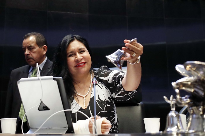 Mantener la lucha para asegurar derechos de las mujeres, exhorta Ana Lilia Rivera, presidenta de la Mesa Directiva del Senado