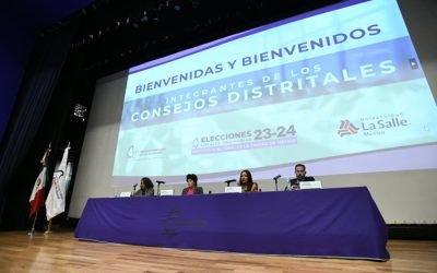 Da IECM bienvenida a personas seleccionadas para integrar los 33 Consejos Distritales