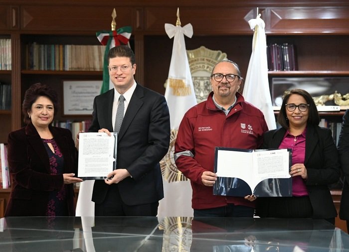 SSC, INE, IECM, FIRMAN CONVENIO PARA IMPLEMENTAR EL VOTO EN PERSONAS CON PRISIÓN PREVENTIVA