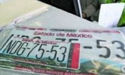 Invita gobierno mexiquense a renovar las placas del 2021 y años anteriores