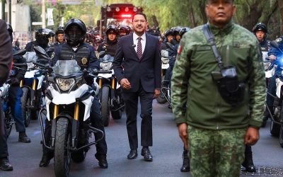 DESPLIEGAN OPERATIVO DE SEGURIDAD EN ALCALDÍA AZCAPOTZALCO, CON MIL 596 ELEMENTOS
