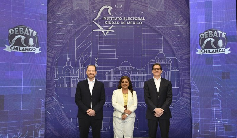 Con reclamos y acusaciones, primer debate por la jefatura de gobierno de CDMX