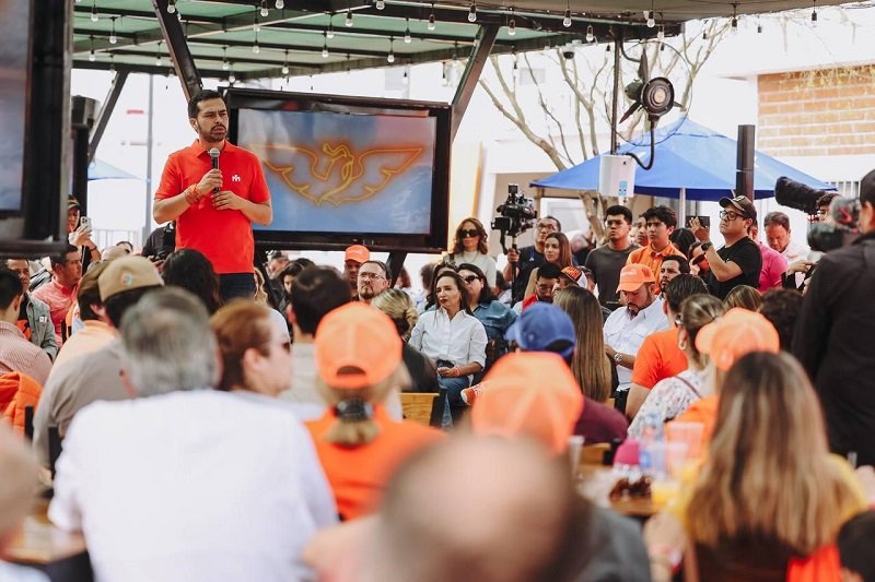 Al Estado de México va a llegar lo nuevo: Máynez