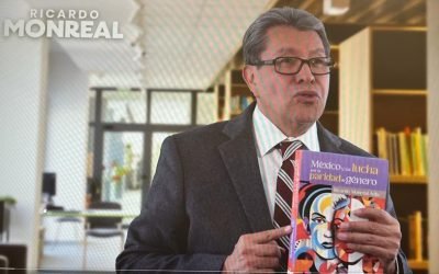 Presenta Monreal, “México y su lucha por la paridad de género”, en homenaje a travesía histórica de las mujeres
