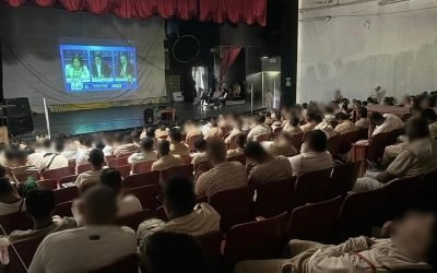Promueven IECM y SSC capitalina voto informado a personas en prisión preventiva; se transmitió primer debate de Jefatura de Gobierno