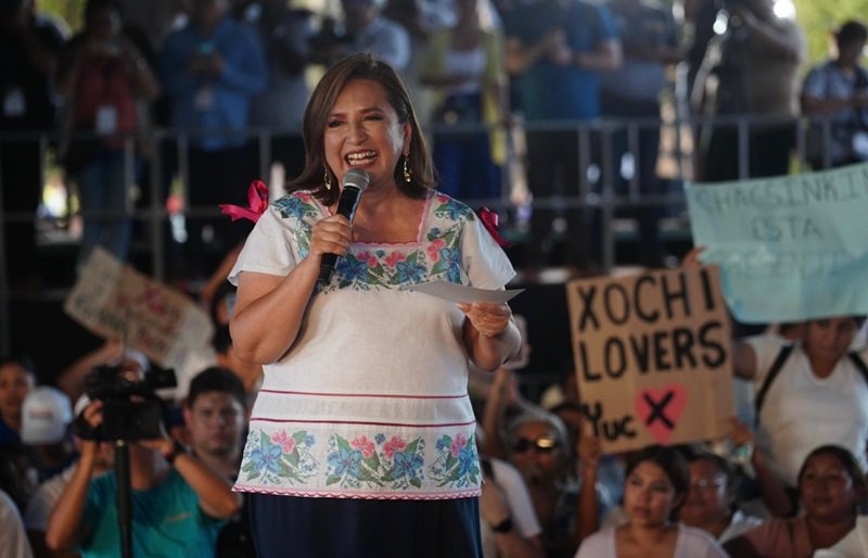 Exhorta Xóchitl Gálvez al INE suspender “Mañaneras”