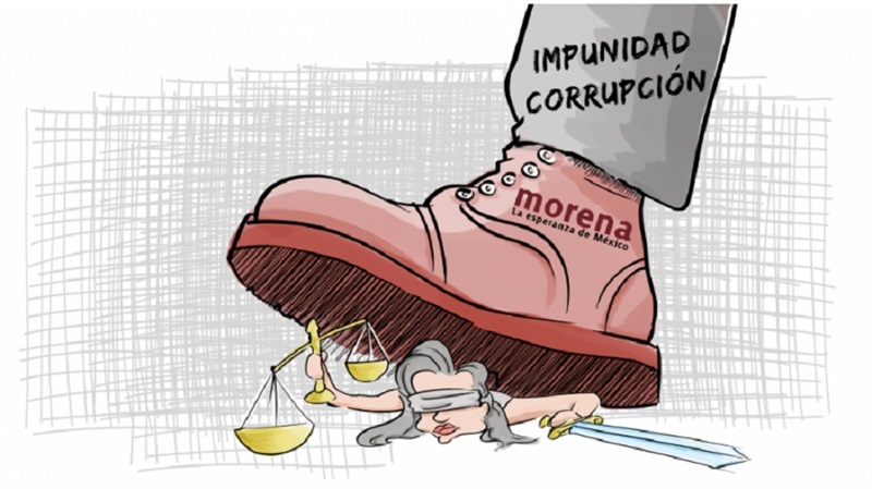 Corrupción, impunidad e inseguridad,  parte de la continuidad
