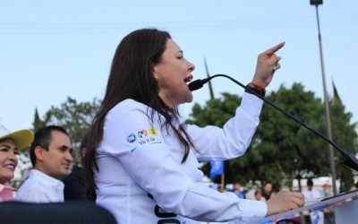Morena debe cesar de intimidar y extorsionar a vecinos y comerciantes de la Venustiano Carranza, exige Roció Barrera, aspirante a esa alcaldía