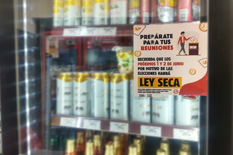 Se aplicará Ley Seca en los 125 municipios del EDOMEX por elecciones