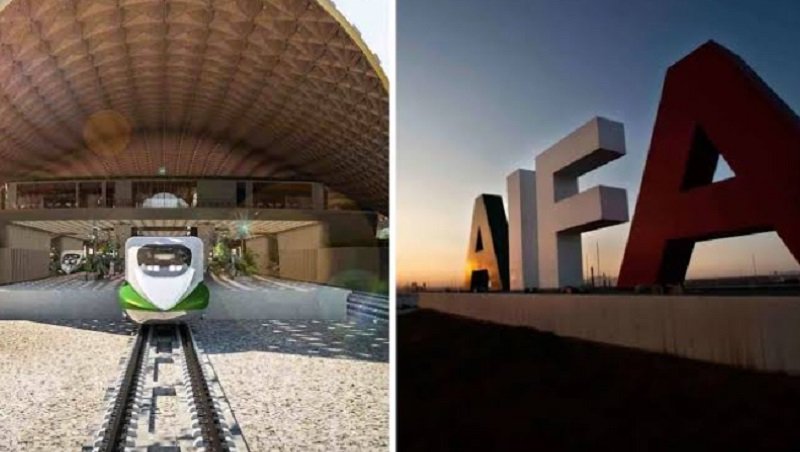 Cibernautas cuestionan obras del Tren Maya y AIFA