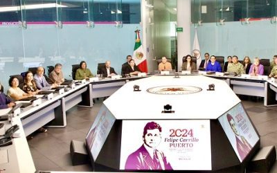 Gabinete de Seguridad se reúne con el INE para evaluar el proceso electoral