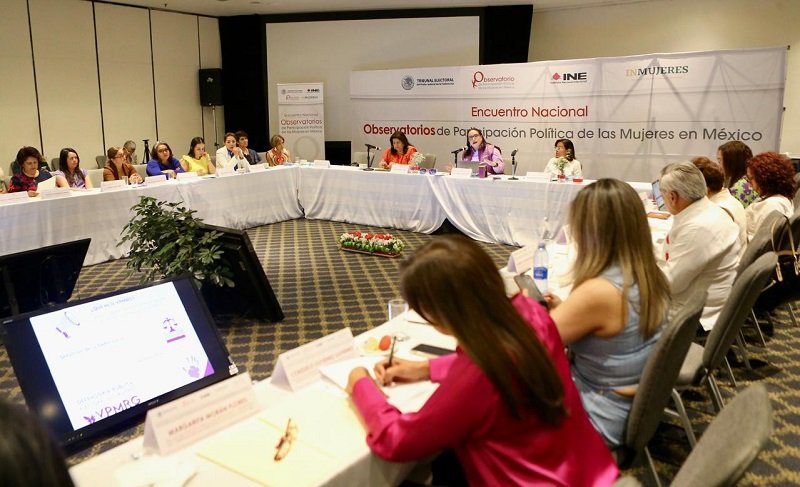 El trabajo conjunto entre autoridades electorales, pieza clave para la participación política de las mujeres en México