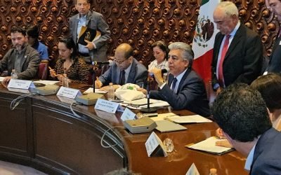 Asiste IECM a firma de Pronunciamiento empresarial para promoción del voto