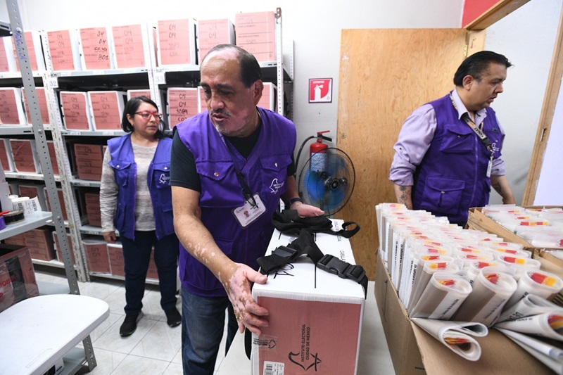 Más de 85 mil ciudadanas y ciudadanos participarán en la organización de la jornada de votación del 2 de junio