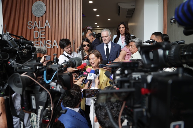 Interpone Gálvez queja contra INE por no actuar en zonas de alto riesgo electoral