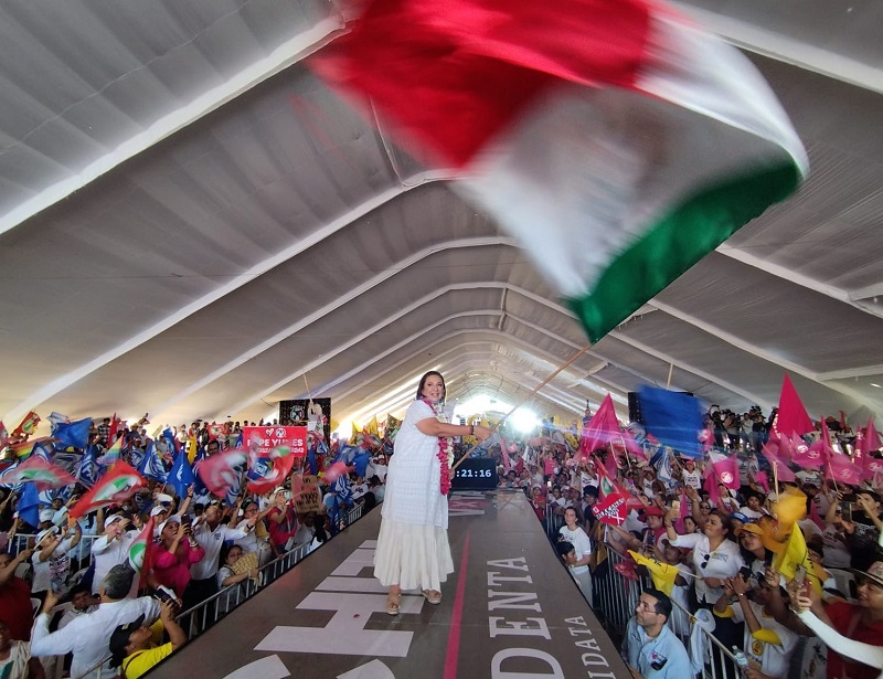 Confía Xóchitl en la ciudadanía, y pide al INE “se ponga las pilas”