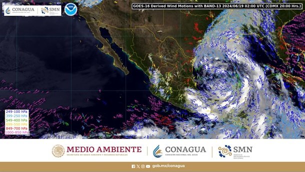 Declaran oficialmente a “Alberto” como la primera tormenta tropical de la temporada