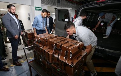 Tribunal Electoralrecibe y resguarda paquetería del voto de las mexicanas y los mexicanos residentes en el exterior