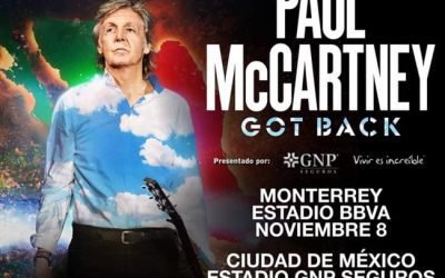 Paul McCartney anuncia su regreso a México