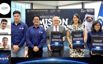 FORMALIZAN ENVÍO DE CINCO JÓVENES A LA NASA, PARA ESTE AGOSTO