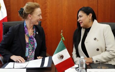 México y Consejo de Europa comparten propósitos democráticos, afirma la presidenta del Senado