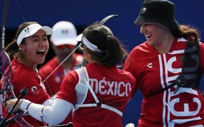 Ganan mexicanas primera medalla de bronce en tiro con arco femenil