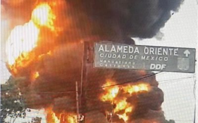 Incendio en inmediaciones de AICM no afectó operaciones