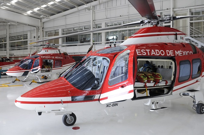 Rescate Aéreo “Relámpagos” del EDOMEX tres décadas de apoyar al pueblo mexiquense con vocación de servicio