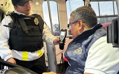 APLICA SSC PROGRAMA CONDUCE SIN ALCOHOL A OPERADORES DE METROBÚS