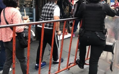 Sin justificación, el 70% de los cierres viales que aplica la policía en el Centro Histórico de la CDMX